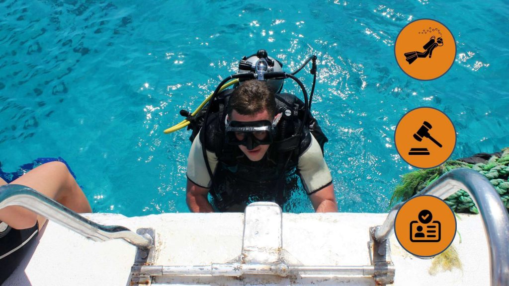 Disciplina delle attività subacquee e