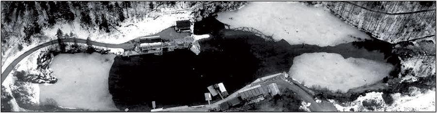 miniera di calce Ojamo in Finlandia