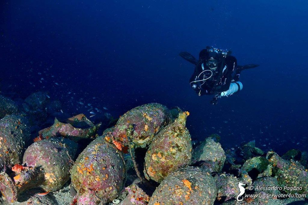 Il relitto di Capomulini