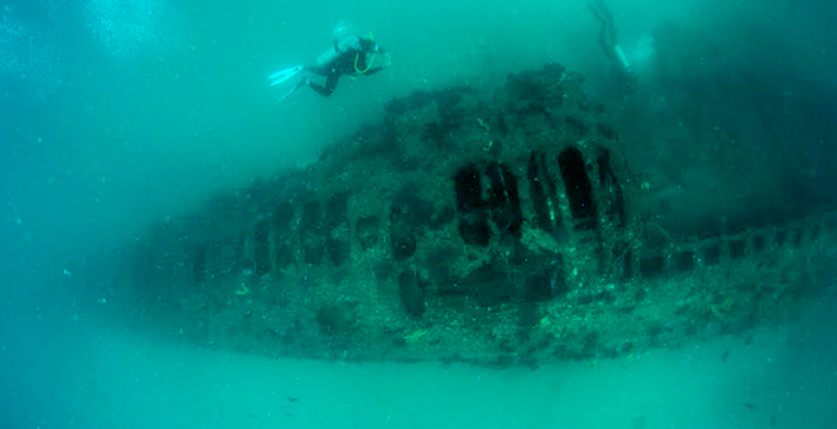 baja california relitto subacquea