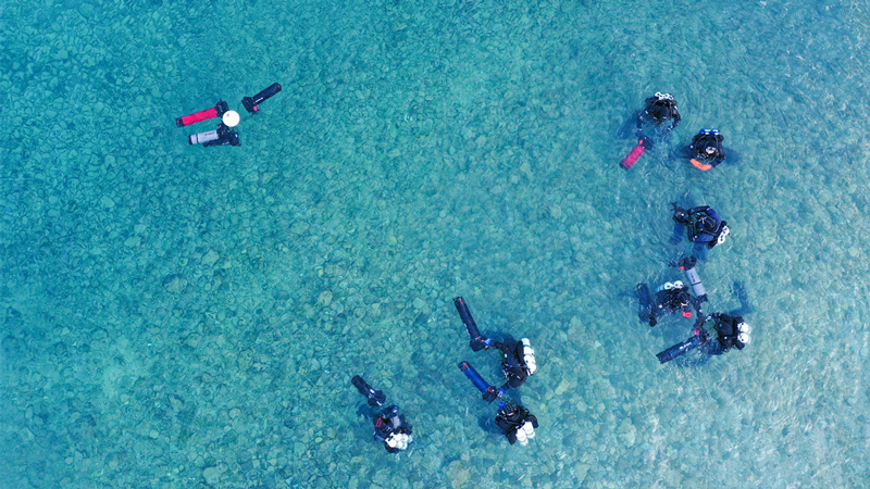 subacquea camp garda lago