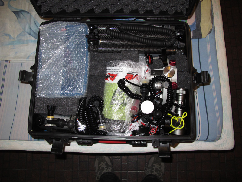 attrezzatura fotosub