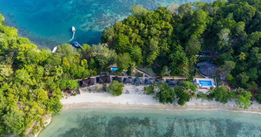 vacanza invernale lembeh white sand