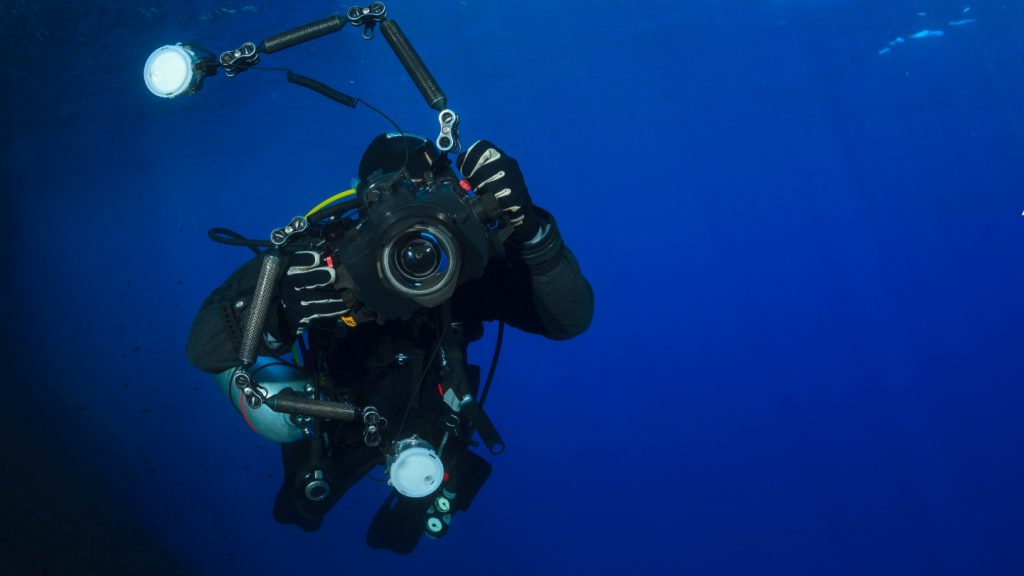 flash fotografia subacquea