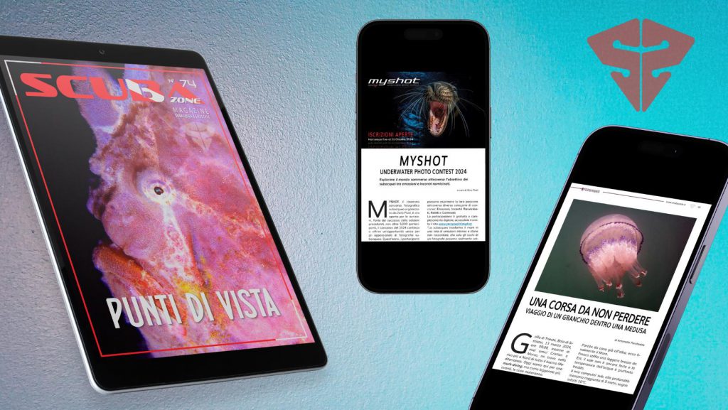 Scuba Zone 74 punti di vista magazine sub