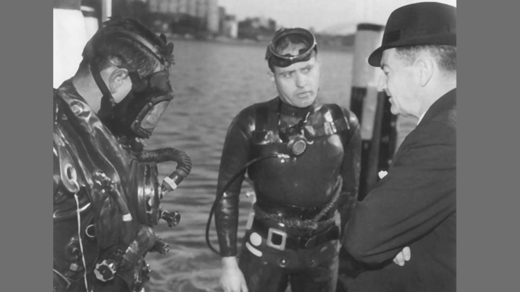 evoluzione attrezzatura subacquea