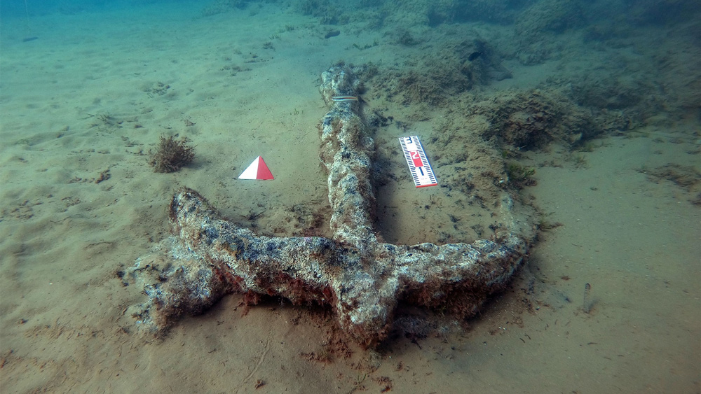 ancore relitto sicilia