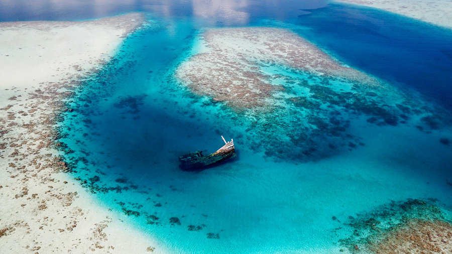 missione relitti crociera maldive