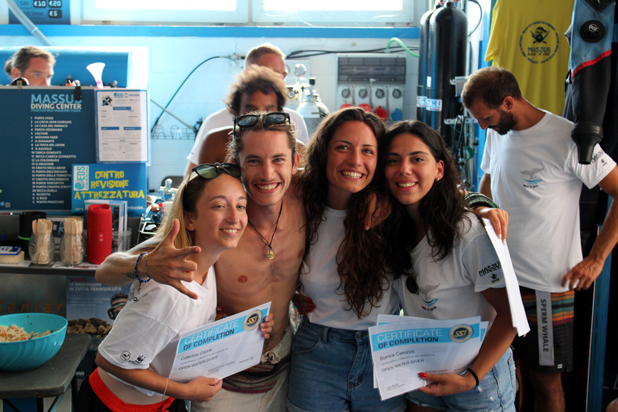 scuba camp giovani massub subacquea ricambio generazionale
