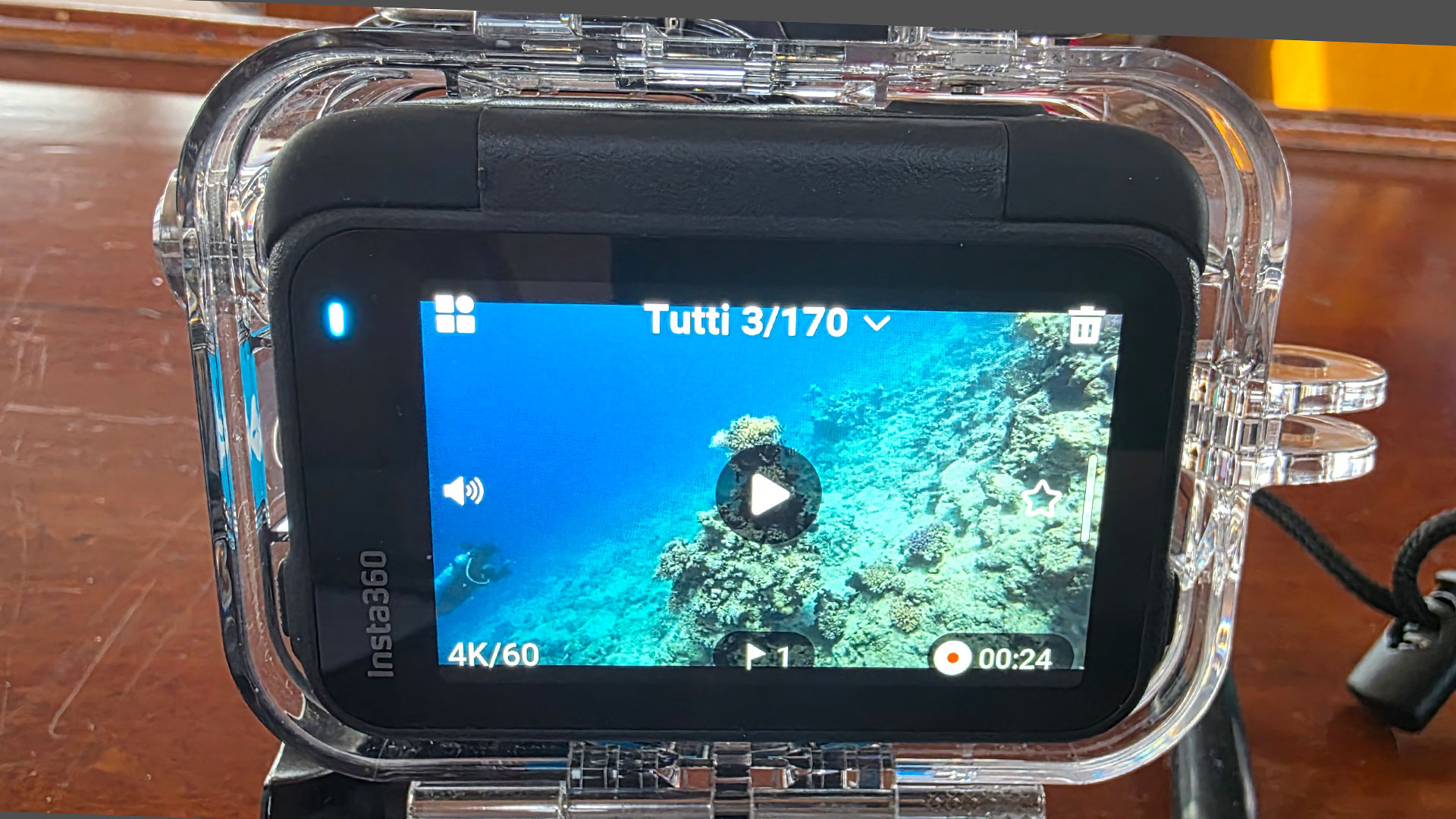 Insta360 Ace pro 2, diving