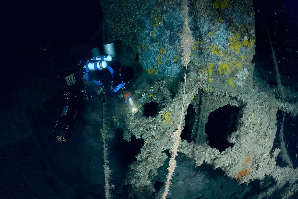 Andrea Murdock Alpini e un relitto della Calabria Grecanica