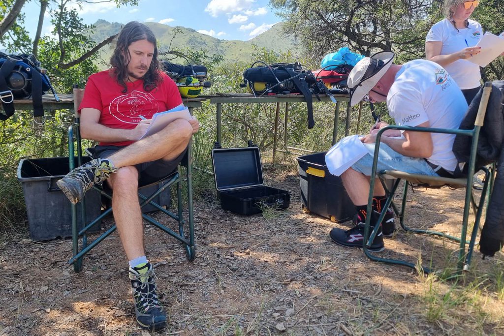 Sudafrica, test fisiologici e cognitivi dopo le immersioni in miniera