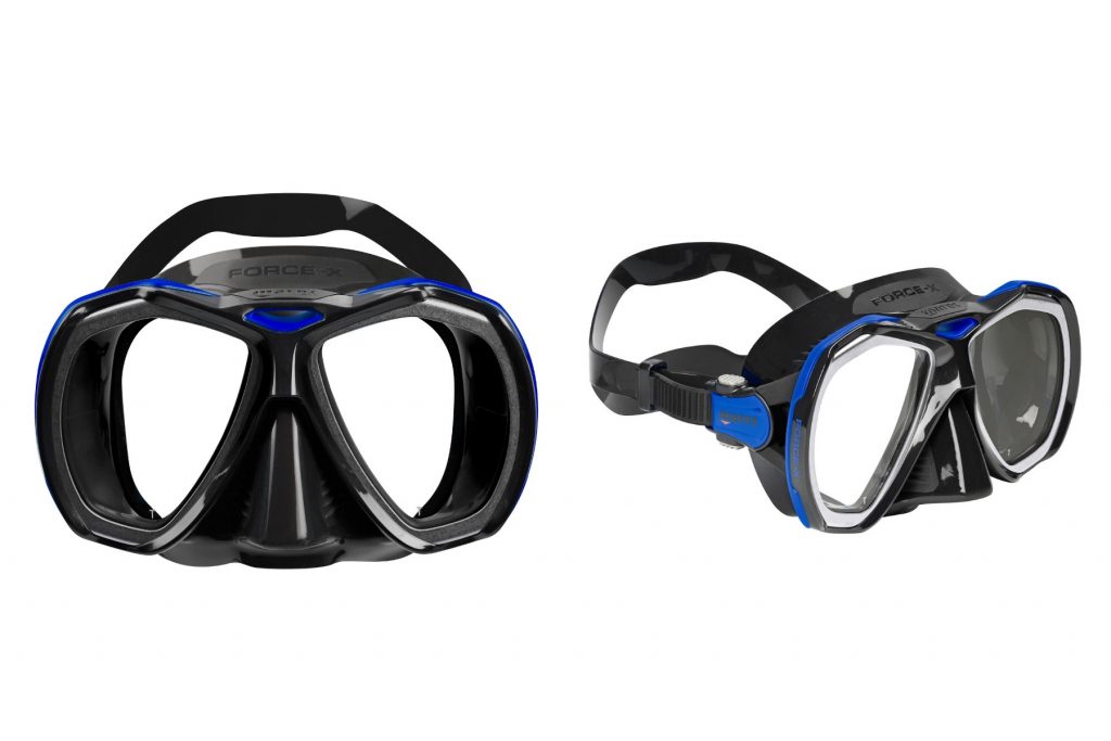 x force mares maschera subacquea