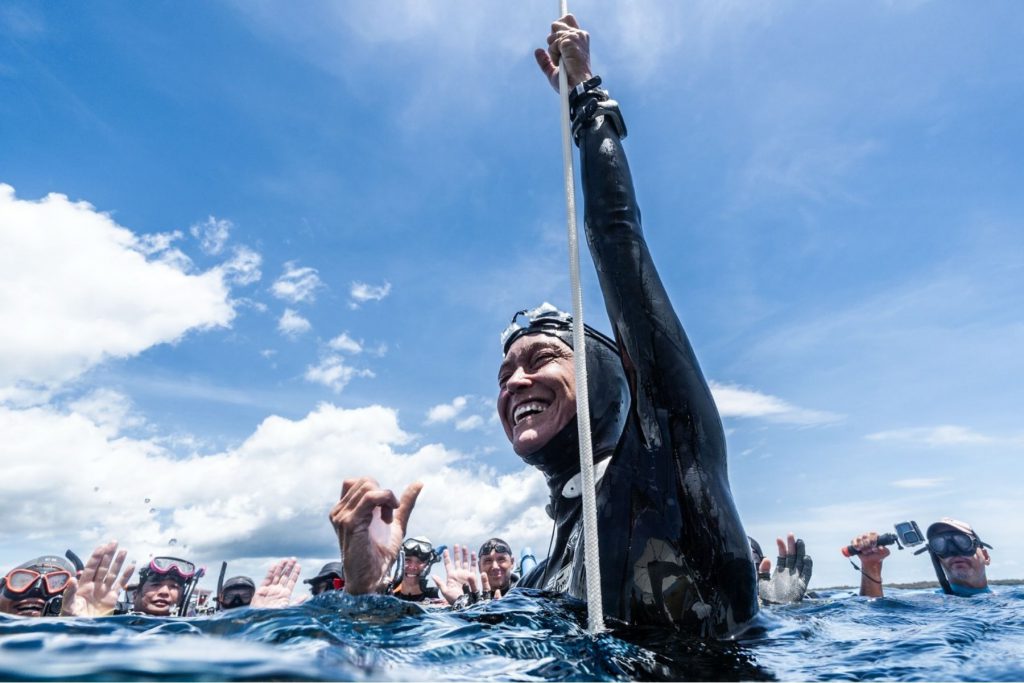 immersioni apnea record zecchini