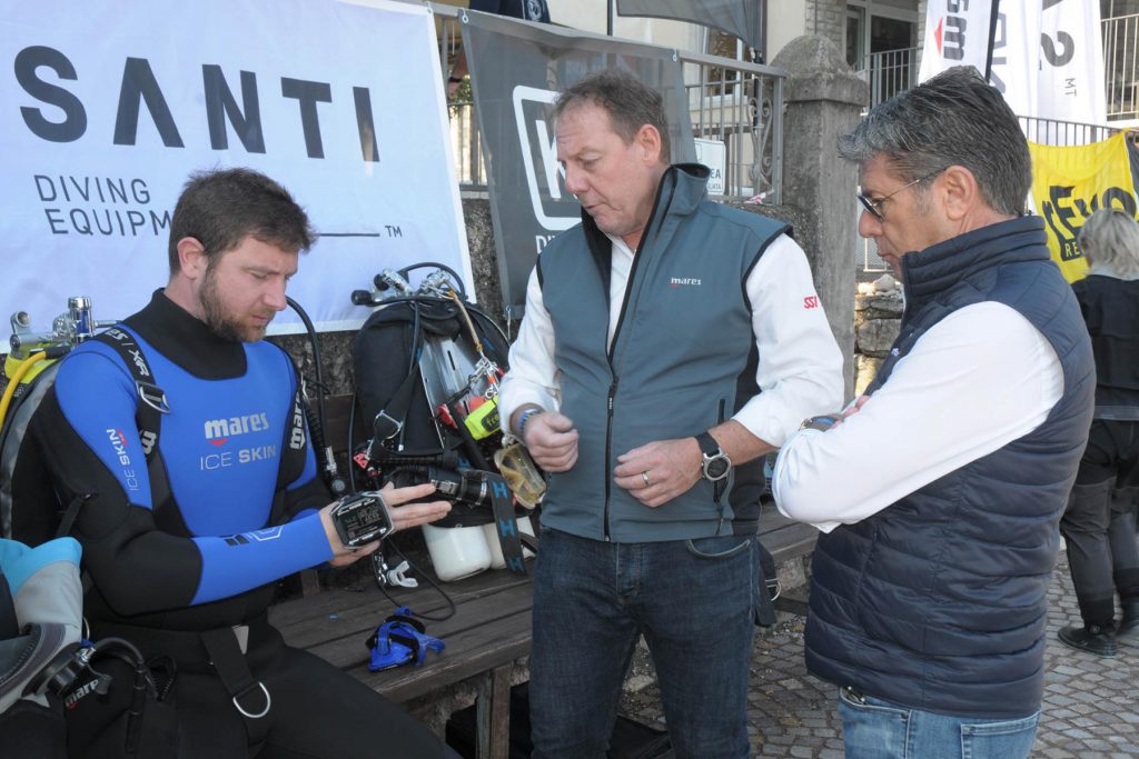 Garda Scuba Camp 2025 stand Santi