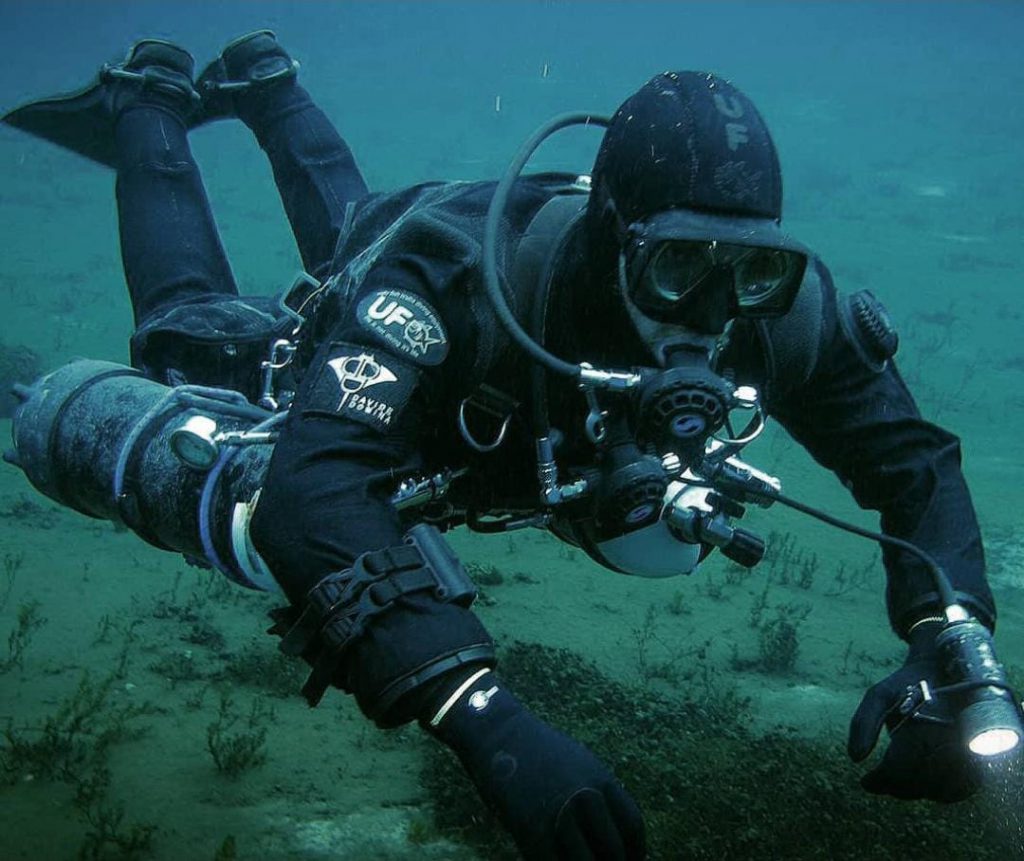 Configurazione gav con la tecnica del sidemount 
