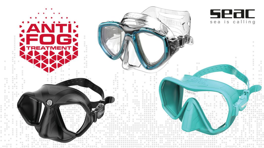 seac lenti maschera anti fog plasma