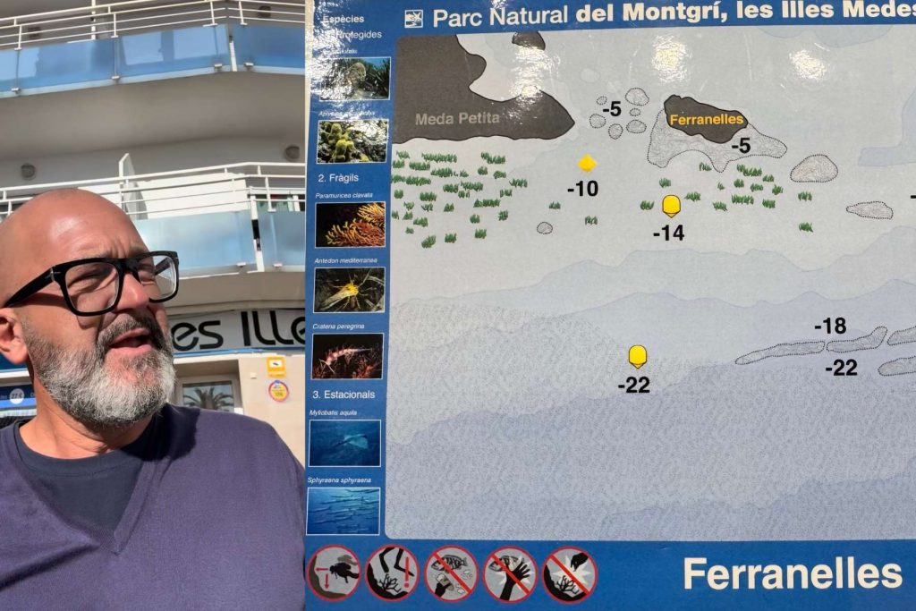 les ferranelles diving medas