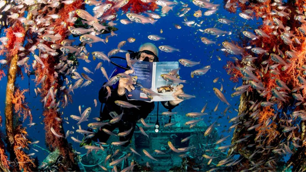 libro nascita subacquea mar rosso