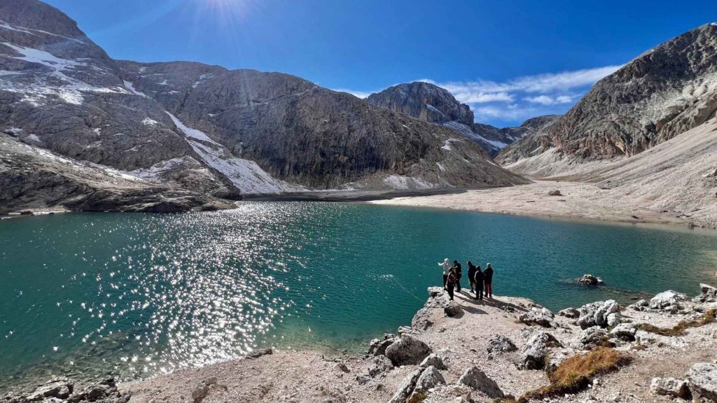 subacquea lago dolomiti Antermoia