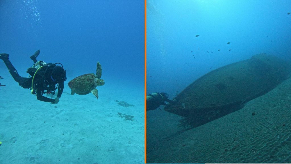 emozione prime immersioni subacquee