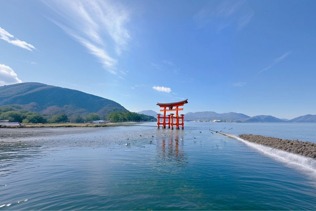 Lago Biwa in Giappone