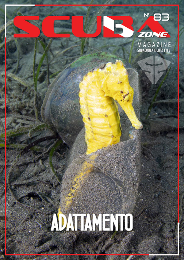 cover scubazone 83 adattamento subacquea e creature ambienti estremi magazine subacquea