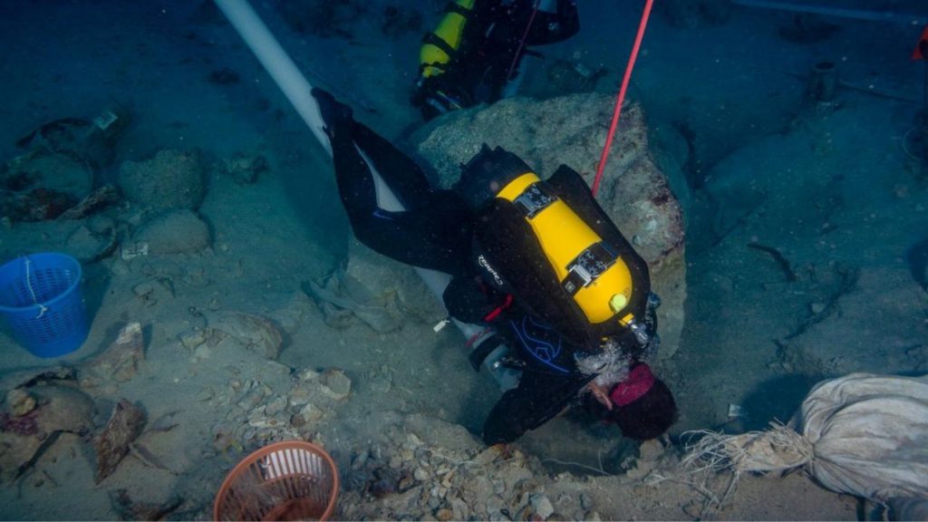 relitto romano adrasan ceramiche catalogazione