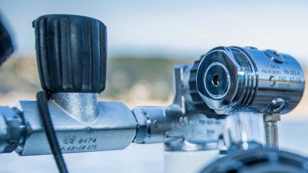 filettature rubinetteria bombole subacquee