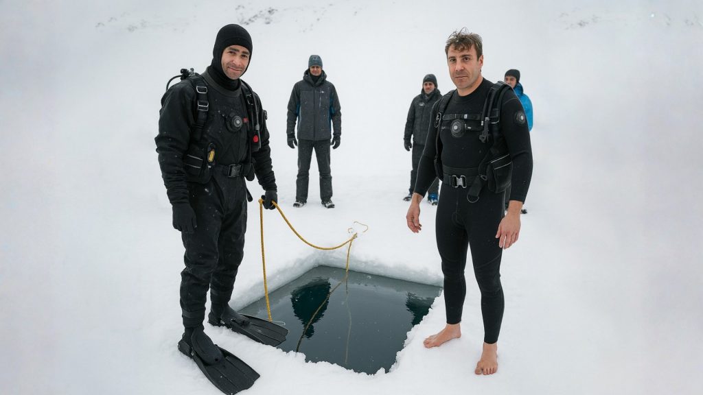 immersione ghiacci senza preparazione rischi
