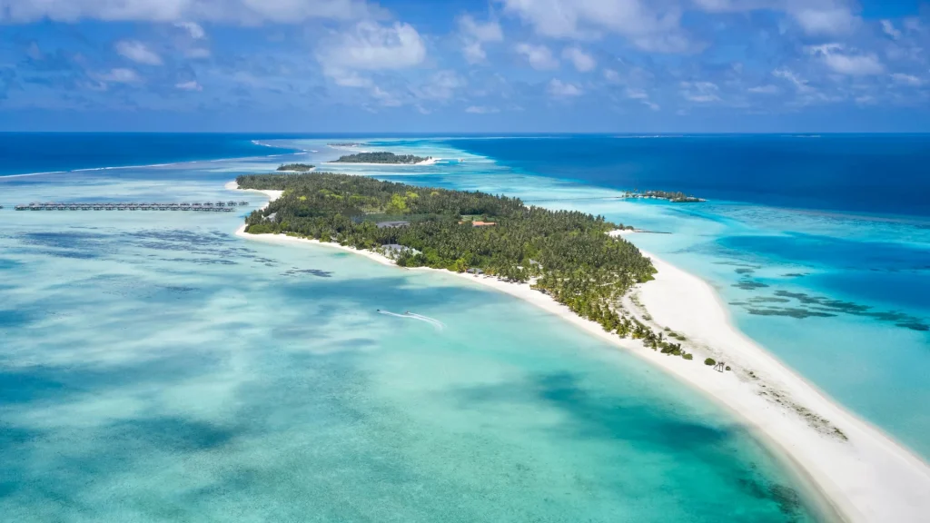 Veduta aerea Maldive