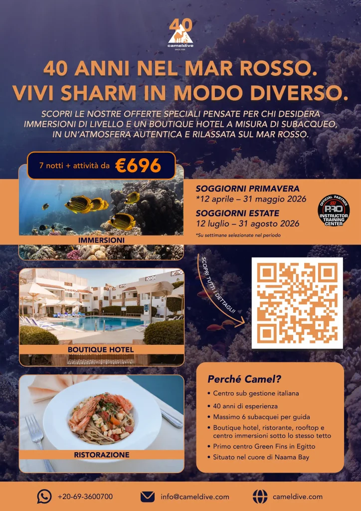 offerte primavera estate camel mar rosso sub
