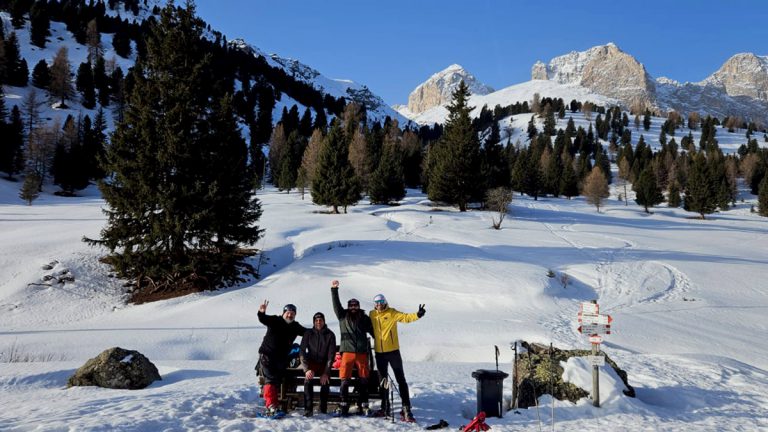 immersione lago antermoia inverno