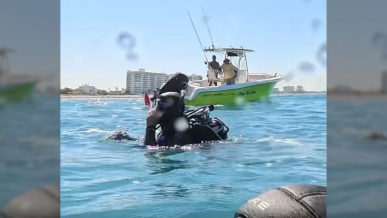 subacquea trascinata barca incidente